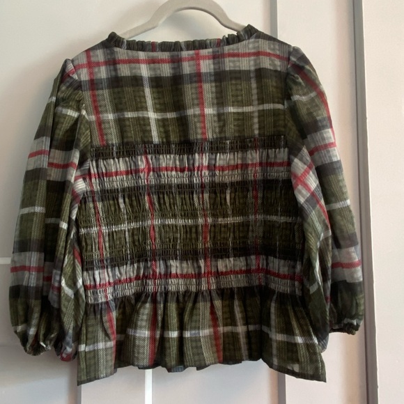 Allsaints checkered top NWOT - Picture 4 of 6